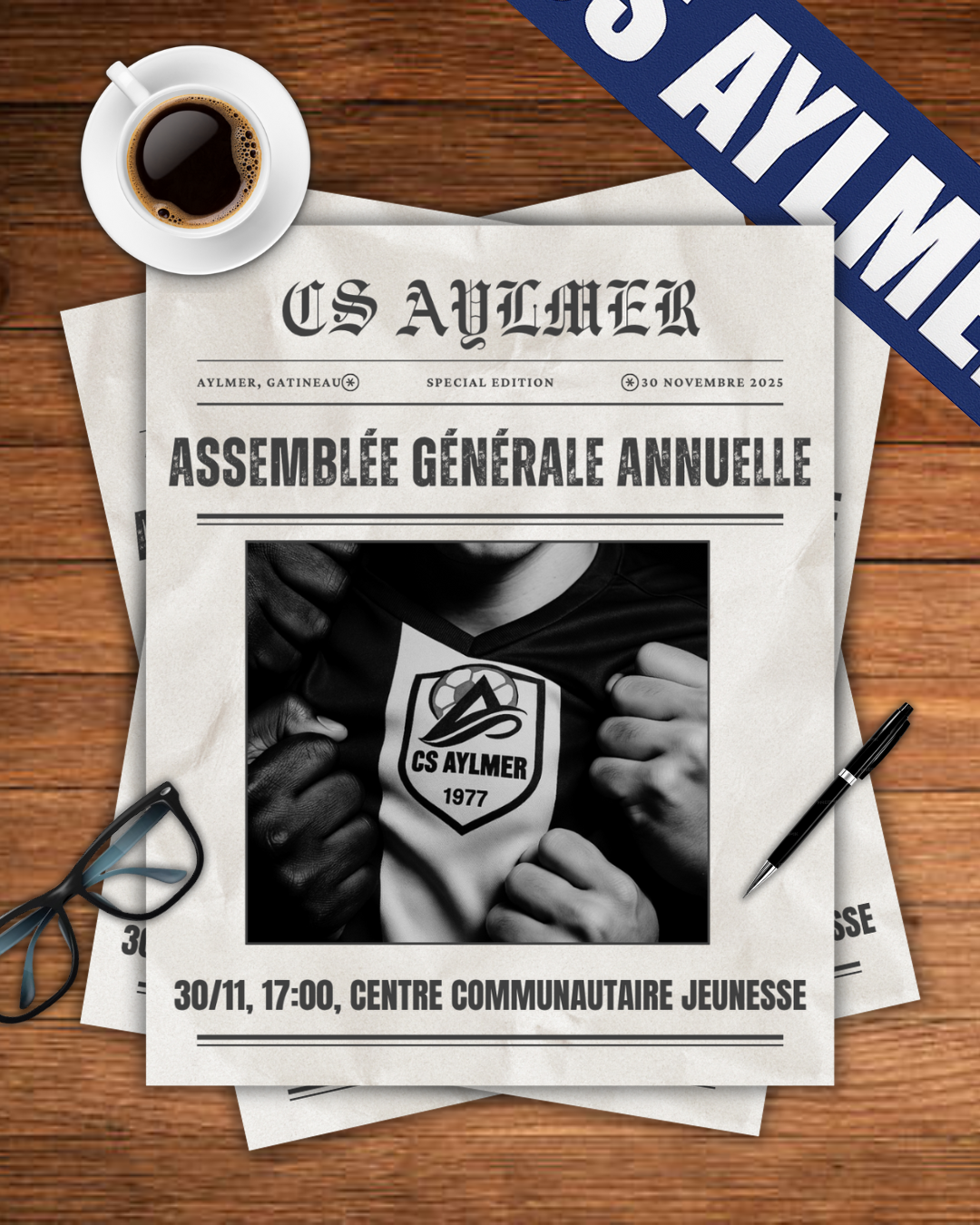 Assemblée Générale Annuelle 2025 – CS Aylmer